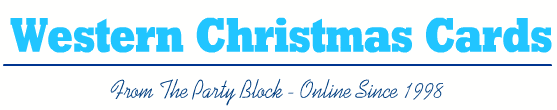 Western Christmas Cards